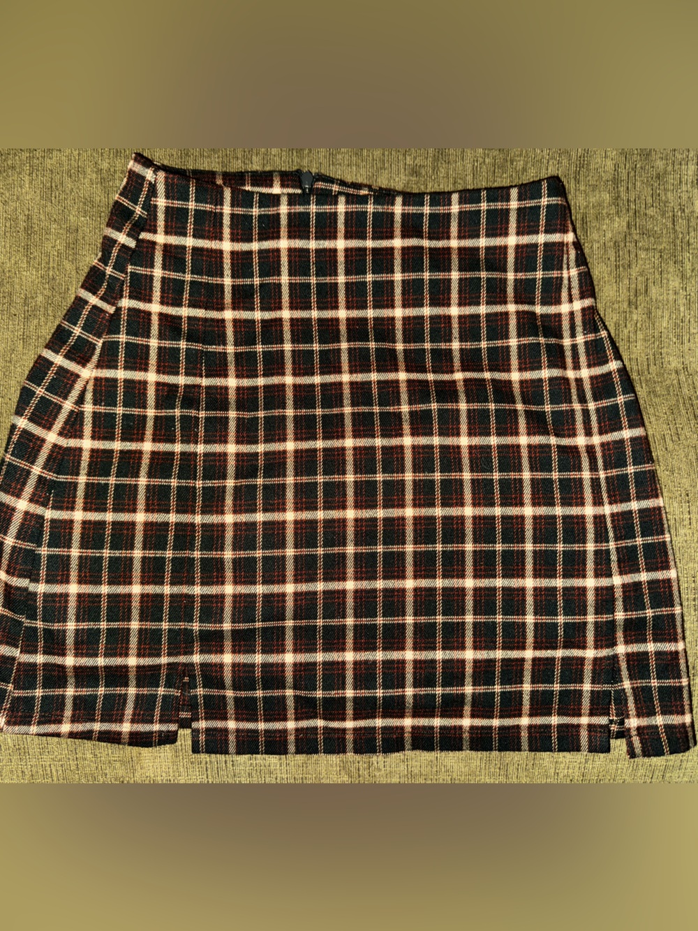 John Galt Plaid Mini Skirt - Picture 2 of 8